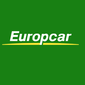 green, yellow and white logo of Europcar