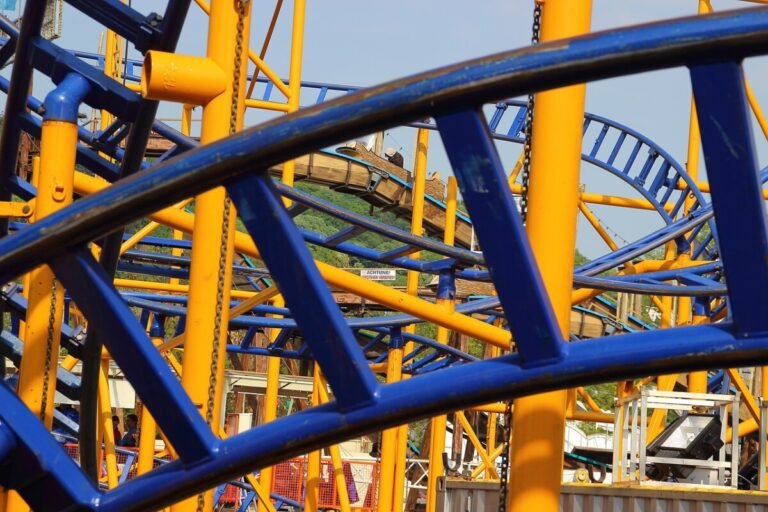 roller coaster, fair, multicoloured-338573.jpg
