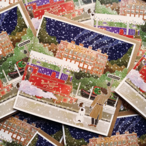 Bournville christmas cards set