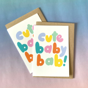 Cute baby bab Etsy gifts souvenirs Birmingham